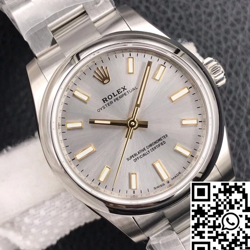 Silver Dial M277200-0001 31MM Factory Rolex Perpetual Oyster EW 0316